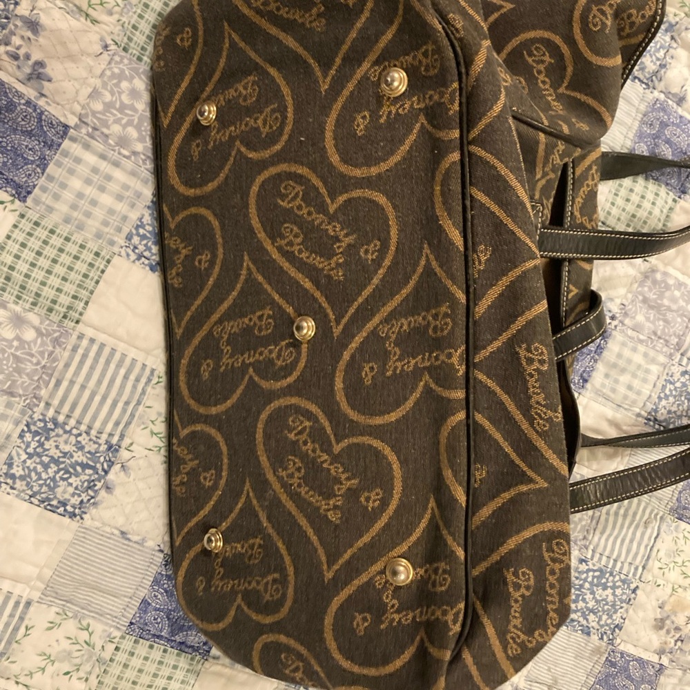 Dooney & Bourke Heart Print Tote Bag - Picture 3 of 10